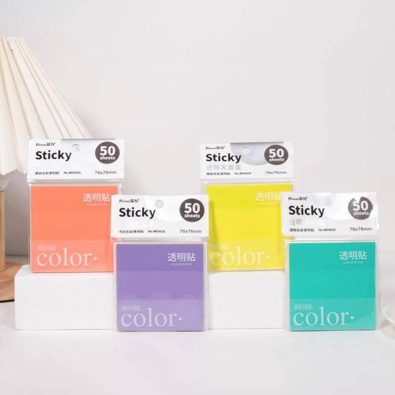 Transparent Sticky Note Pads